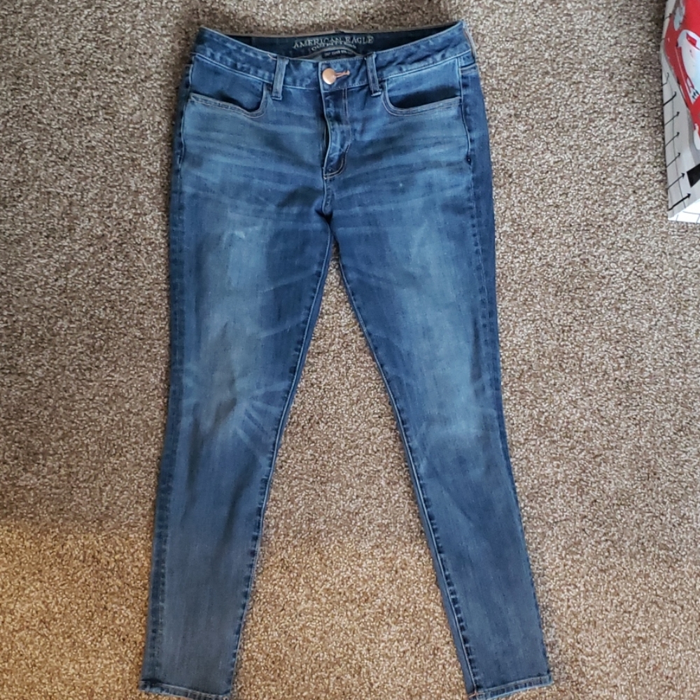 American Eagle 360 super stretch skinny jeans